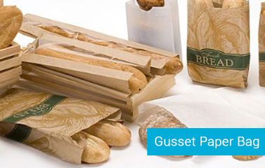 gusset paper bag